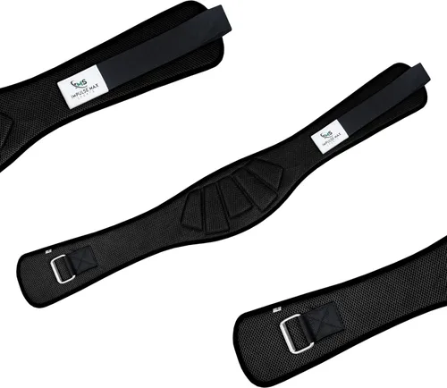 Miniatura 4 de Impulse Max Sport - Cinturón de levantamiento de pesas para hombres y mujeres – Bloqueo automático de 6 pulgadas para levantamiento de pesas
