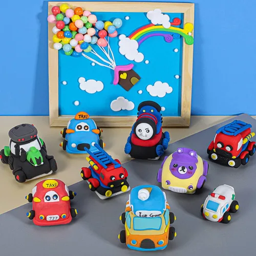 Miniatura 5 de CiaraQ Kit de arcilla seca al aire – Arcilla de modelado de 24 colores con herramientas de escultura para manualidades y proyectos de bricolaje