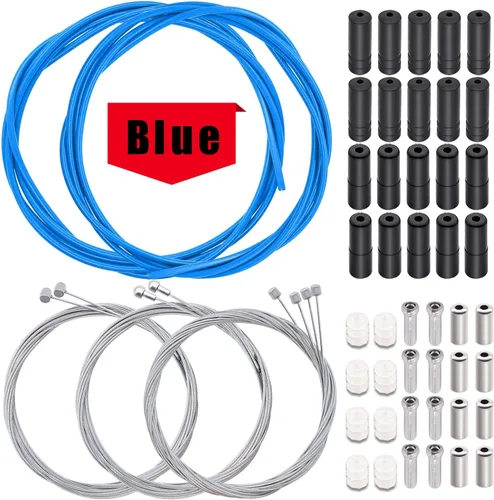 Miniatura 10 de weideer Cable de freno de bicicleta Cable de cambio Kit de carcasa de cable de bicicleta Kit de cable de freno de bicicleta Línea de transmisión