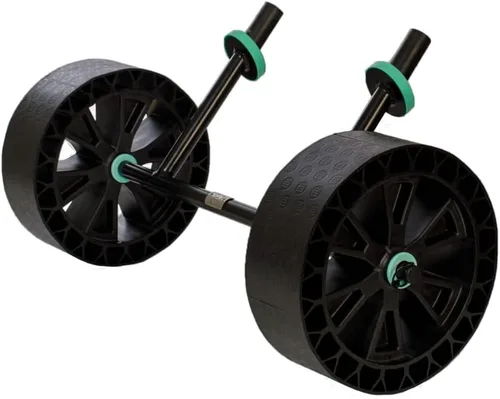BOTE Rac de ruedas para tablas de remo y kayaks compatibles, se desliza en receptores de casco o cubierta, para viajes en vehículos, accesorios