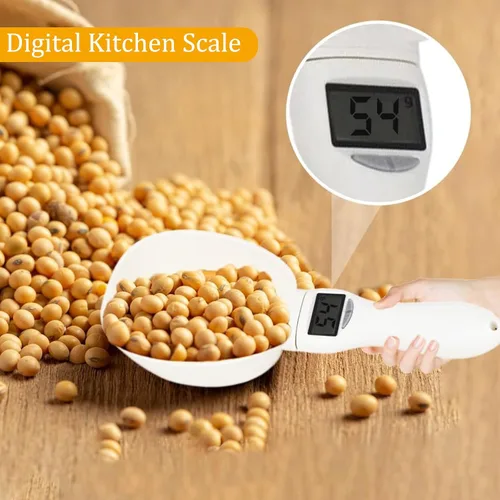 Miniatura 6 de Cuchara medidora de alimentos, cuchara de medición digital, balanza de cuchara de pesaje de 28.22 oz/0.00 oz de alta precisión con pantalla LCD