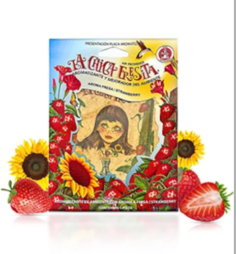 Miniatura 10 de 4 ambientadores Fresita Fresita Fresa Aromatizante Fresa