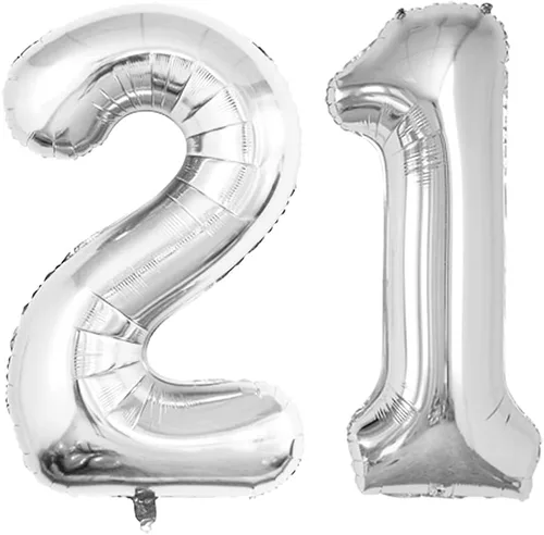 Miniatura 96 de Goer, conjunto de globos de papel aluminio para decoraciones de cumpleaños, globos de las letras de feliz cumpleaños y de números Oro