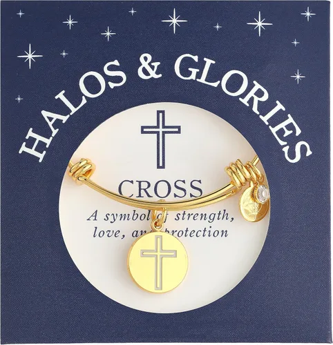 Miniatura 4 de Halos & Glories, Pulsera de cruz