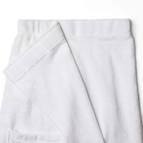 Miniatura 5 de Sioro - Toalla de baño de algodón de bambú con cierre ajustable puede usarse para el spa, toalla envolvente para el gimnasio y bata de baño.