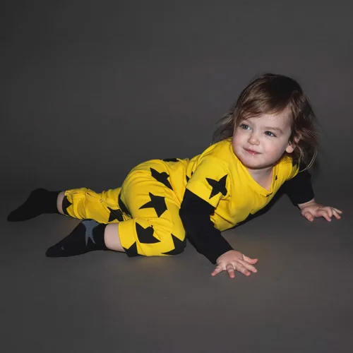 Miniatura 7 de Mono de algodón unisex para bebé, diseño de estrella, para niñas y niños