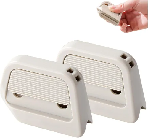 Miniatura 7 de 2 cuchillos utilitarios de retrotracción automática mejorados, cortador magnético retráctil con cuchillas de cerámica de seguridad y ranura