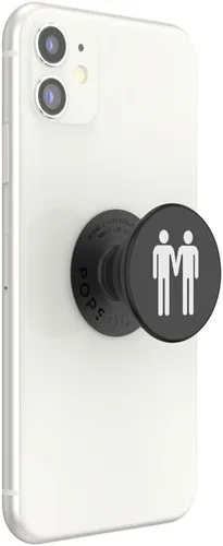 Miniatura 2 de Agarre para teléfono PopSockets con soporte expansible, agarre adhesivo - Amor lenticular