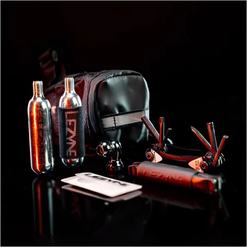 Miniatura 7 de LEZYNE M-Caddy Bike Repair Kits with Medium Wedge-Shaped Saddle Bag for Long-Distance Riding Choose Sport Kit or C02 Kit