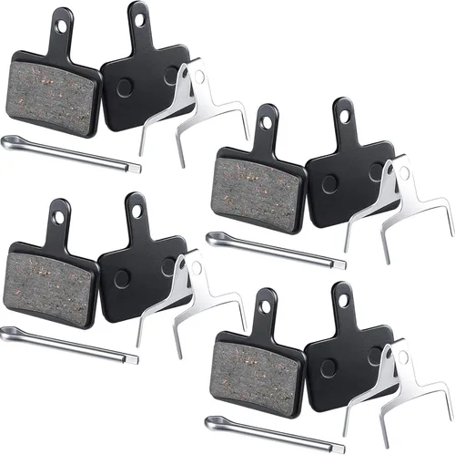 Zonon 4 pares de pastillas de freno para bicicleta compatibles con TRP Tektro Shimano Deore Br-M575 M525 M515 T615 T675 M505 M495 M486 M485 M475