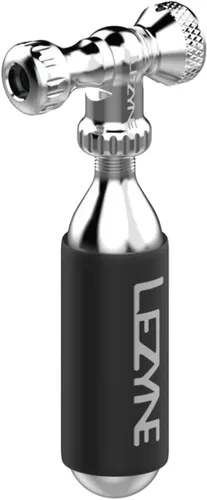 Miniatura 9 de LEZYNE Control Drive - Inflador de neumáticos de bicicleta de CO2, bomba de inflado de aluminio compatible con Presta & Schrader con válvula