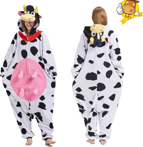 Miniatura 6 de Pijama unisex de una sola pieza para cosplay, disfraz de Halloween