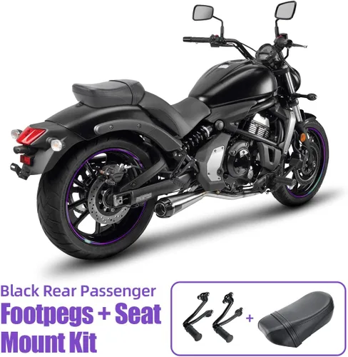 Miniatura 2 de Kit de estriberas y asiento de pasajero para Kawasaki Vulcan 650 VN650 2015-2025