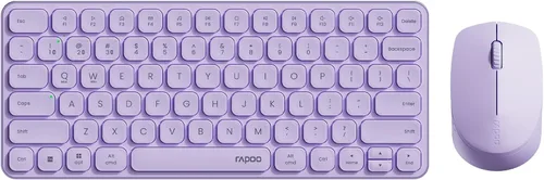 Miniatura 11 de Rapoo Combo de teclado y mouse inalámbricos, Blade Series E9310M de 99 teclas ultradelgado y mouse silencioso M300G, compatible con 4 dispositivos