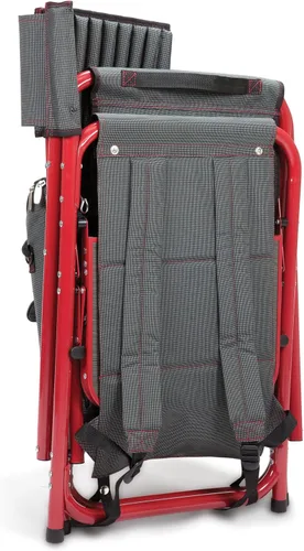 Miniatura 6 de Picnic Time Fusion – Silla plegable, Gris/Rojo Gris oscuro con detalles rojos