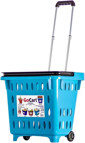 Miniatura 15 de DBEST PRODUCTS - Carrito para compras/ropa sucia Rojo