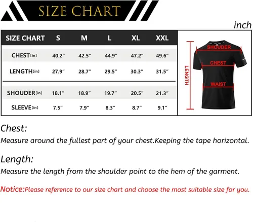 Miniatura 6 de Holure Camisa de entrenamiento de manga corta de secado rápido para hombre