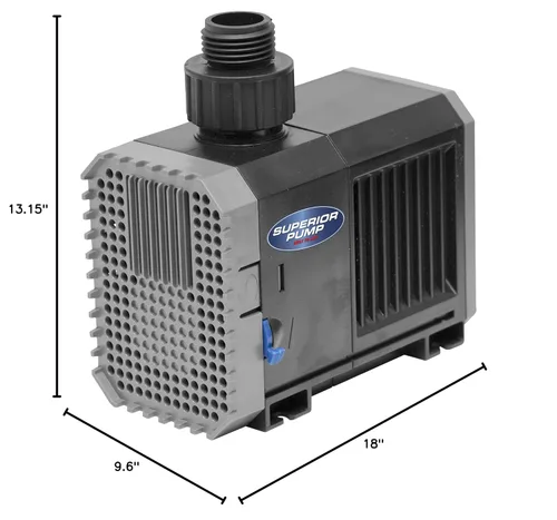 Miniatura 7 de Superior Pump 90091 Mag Drive Utility Pump, color negro