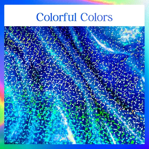 Miniatura 7 de 4 piezas de mantel de fiesta azul real holográfico de 40" x 108" con iridiscencia, mantel de plástico azul marino brillante para graduación, 4