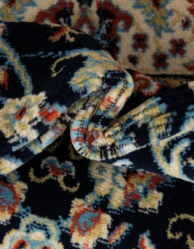 Miniatura 181 de Unique Loom Colección Sialk Hill - Alfombra de área Washington (3 pies 3 pulgadas x 5 pies 3 pulgadas, rectángulo, burdeos/crema)