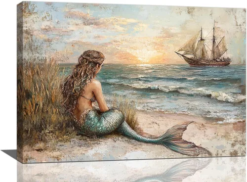 Miniatura 103 de Arte de pared con los 10 mandamientos, lienzo de los diez mandamientos, decoración de pared, pintura enmarcada inspiradora cristiana, obra de arte