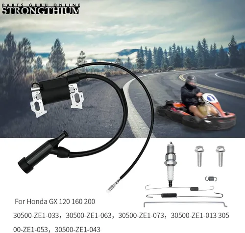 Miniatura 4 de STRONGTHIUM 212cc GX160 Bobina de encendido Assemlby Kit de resorte de retorno del acelerador para Predator 212 224cc Honda GX200 GX120 GX140