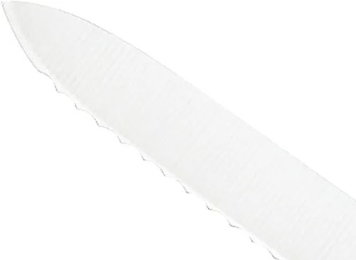 Miniatura 3 de Cuchillo de chef, Mercer Culinary Renaissance, forjado de 8 pulgadas, cuchillo de tomates 12,7 cm , 5", Negro