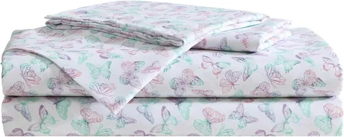 Miniatura 24 de Betsey Johnson - Sábanas de cama King, ropa de cama suave y ligera, resistente a la decoloración y a las arrugas (leopardo, King)