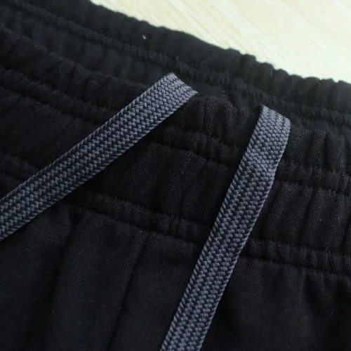 Miniatura 5 de Muscle Alive Pantalones cortos de correr para hombre con bolsillos, ropa atlética, algodón de rizo francés con 3 o 5 pulgadas