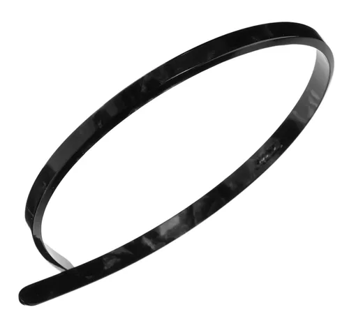 Miniatura 4 de Diadema marrón para mujer, France Luxe de 1/4 de pulgada, ultracómoda, delgada, África, ajuste flexible con dientes suaves antideslizantes, sujeción