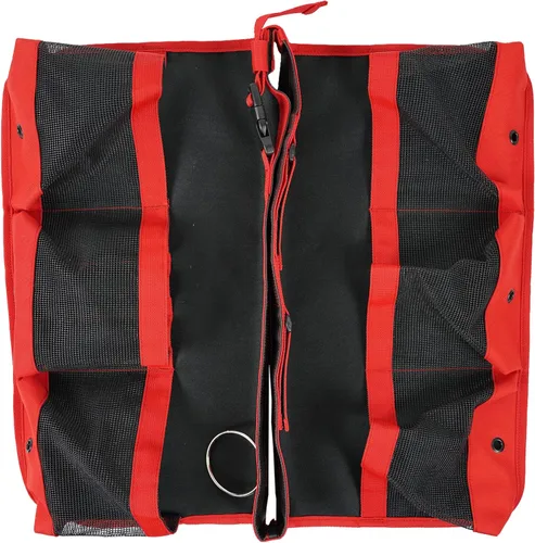 Miniatura 6 de MELOTOUGH Cubo organizador de herramientas de lavado de coches para herramientas de jardín, apto para cubo de 3.5 a 5 galones (rojo)