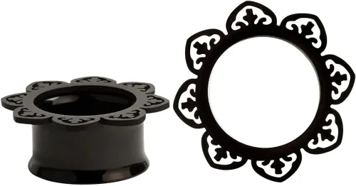 Miniatura 4 de KUBOOZ 2017 - Expansor de acero inoxidable para oreja, tapón con diseño de espigas, 8-25mm