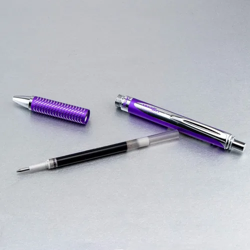 Miniatura 6 de Lapicero de gel líquido Pentel EnerGel de aleación RT premium, Violeta