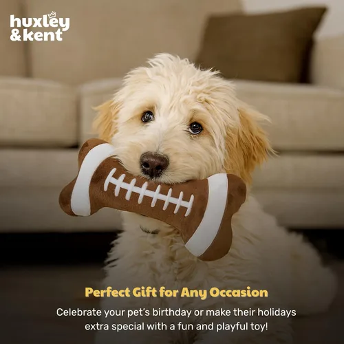 Miniatura 9 de Huxley & Kent Juguete Divertido para Perros con Chirriador – Juguetes Chirriantes de Felpa Power Plush para Perros Pequeños, Medianos y Grandes
