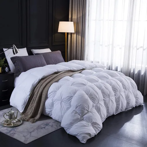 Miniatura 2 de Home Decor - Edredón de plumón alternativo plisado de 1500 hilos, tamaño individual XL, 68 x 92 pulgadas, 1 edredón y 4 fundas de almohada, 27.64