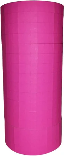 Etiquetas para Monarch 1110, etiquetas de pistola de precio rosa fluorescente, 16 rollos de rodillo de tinta incluido