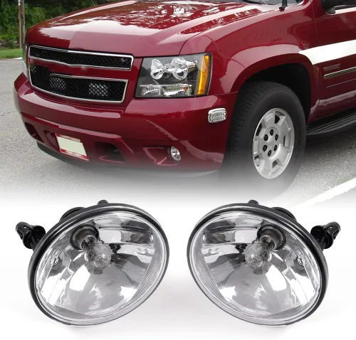 Miniatura 14 de G-PLUS Lámpara antiniebla izquierda derecha compatible con Chevy Silverado 1999-2002 1500/2500/2001 2002 Chevy Silverado 3500/2000-2006 Tahoe