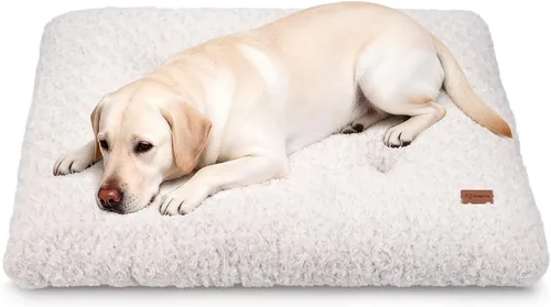 Miniatura 31 de Alfombrilla para jaula de perro, colchón de jaula de perro de felpa, colchón para jaula de perro suave, almohadilla antideslizante para jaula