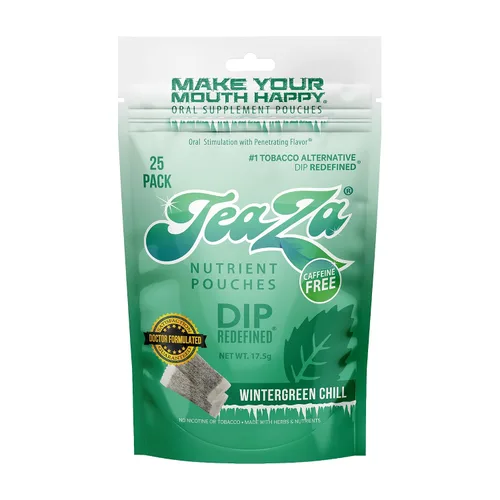 Miniatura 48 de Teaza Bolsas energéticas a base de hierbas, para masticar tabaco, alternativa sin nicotina, sin humo, tabaco alternativo y inmersión saludable