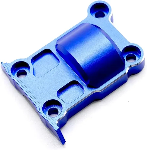 Alloy Xmaxx - Cubierta del diferencial trasero superior 7787 para 1/5 X-Maxx Drive Gear Cover X Maxx Diff Cover Truck Upgrades Blue Azul