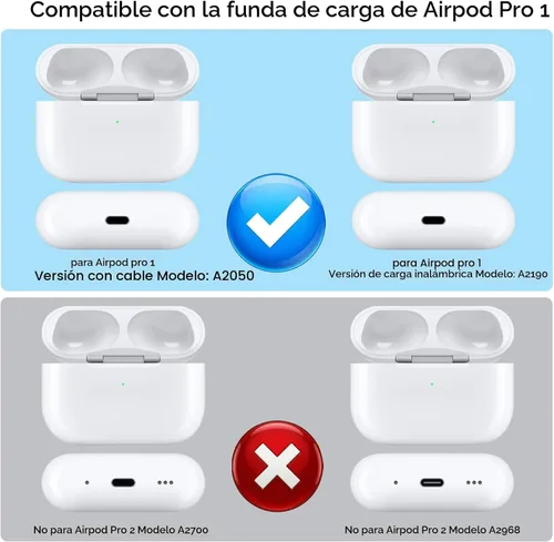 Miniatura 4 de Auricular original OEM A2083 para Airpods Pro de Apple de 1ª generación del lado derecho, reemplazo para iPod Pro de 1ª generación, compatible