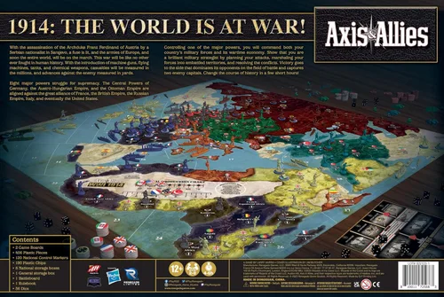 Miniatura 2 de Renegade Game Studios: Axis & Allies: WWI 1914 - Un juego de mesa de guerra estratégico para 2 a 8 jugadores, edades de 14 años en adelante, juego