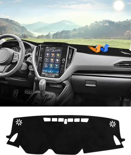 Miniatura 19 de Autorder - Tapete para salpicadero para 2007-2013 Chevy Chevrolet Silverado/GMC Sierra con dos guanteras, accesorios, cubierta de salpicadero