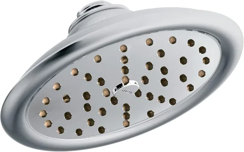 Miniatura 8 de Moen S6310BN ExactTemp - Cabezal de ducha de lluvia de una función de 7 pulgadas con tecnología de inmersión a un caudal de 2.5 GPM, níquel cepillado