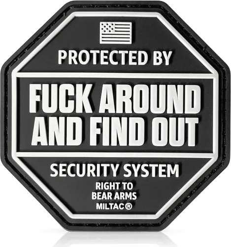 Miniatura 10 de FAFO Parche de PVC – Fuck Around and Find Out Parches divertidos para arnés de perro, chaleco Parches militares para mochilas, casco, gancho
