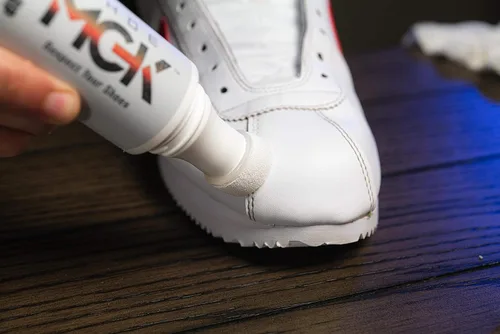 Miniatura 5 de Shoe MGK Blanqueador de tenis - Pintura de retoque para zapatos y suela para restaurar zapatillas de deporte, cuero y zapatos de tenis