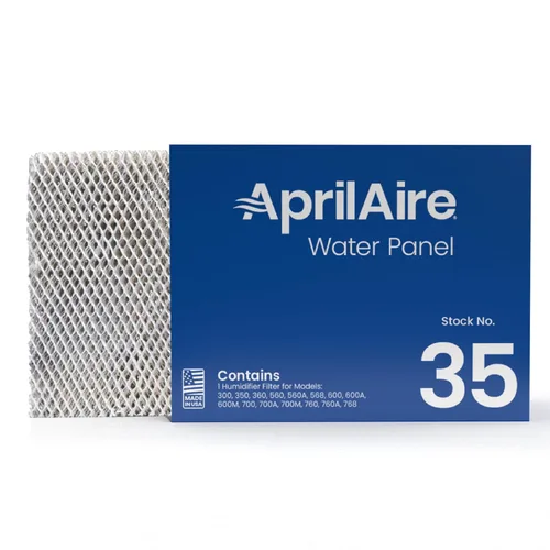 Miniatura 11 de AprilAire 35 - Repuesto para el filtro del panel de agua del humidificador para toda la casa AprilAire modelos 300, 350, 360, 560, 560A, 568, 600