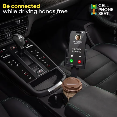 Miniatura 7 de Soportes para teléfono para tu coche, soporte para portavasos, soporte universal ajustable con expansión, soporte para manos libres, compatible