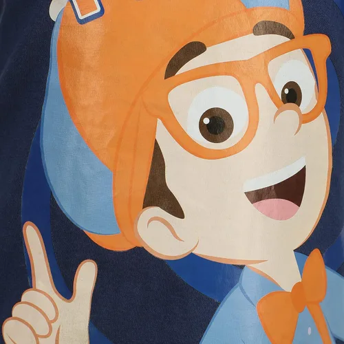 Miniatura 3 de Blippi Boys 2 Piece Short Sleeve T-Shirt and Pant Set for Toddler and Big Kids