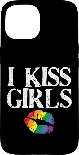 Miniatura 6 de iPhone 11 I Kiss Girls Rainbow Lips Gay Lesbian Pride Flag LGBT estuche de regalo